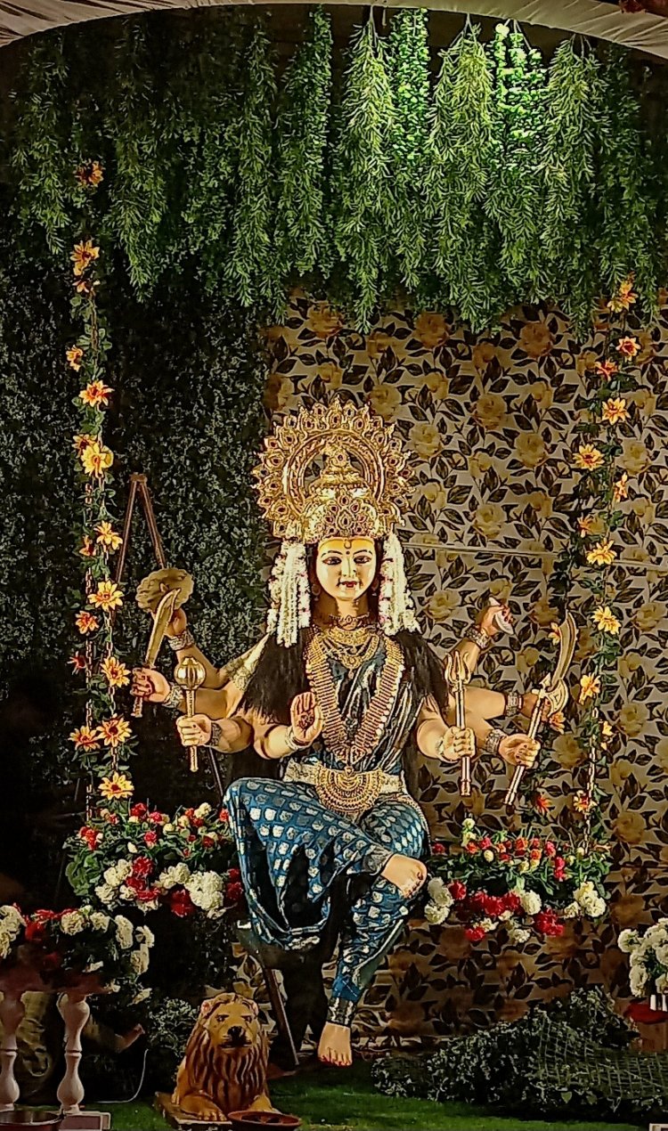 घट स्थापना के साथ मां नवदुर्गा की आराधना शुरू, इस बार 10 दिनी उत्सव, 2 अक्टूबर को मनाएंगे दशहरा