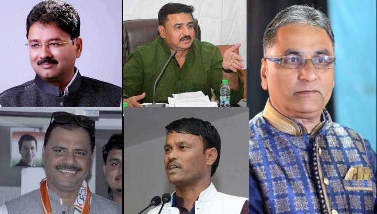 सोलंकी को बड़नगर, काजी को उज्जैन उत्तर, कड़पा को नीमच, श्रोत्रिय को सांवेर और डीपी को जावद विधानसभा प्रभारी बनाया