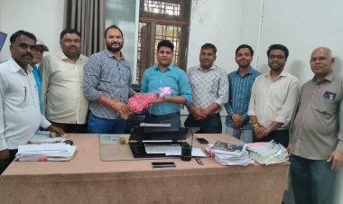 जावरा तहसीलदार का तबादला, नए तहसीलदार मौरे ने ज्वाइन किया