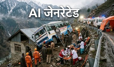 अमरनाथ यात्रा से लौट रहे मंदसौर के श्रद्धालुओं की बस जम्मू-कश्मीर में 50 फीट गहरी खाई में गिरी, 40 घायल; सभी सुरक्षित